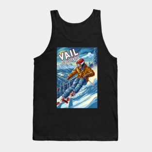 Vail Colorado Ski Tank Top